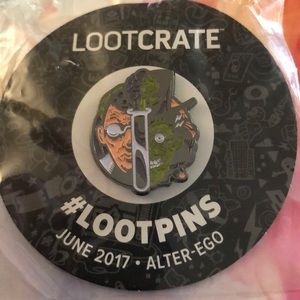 Loot crate pin